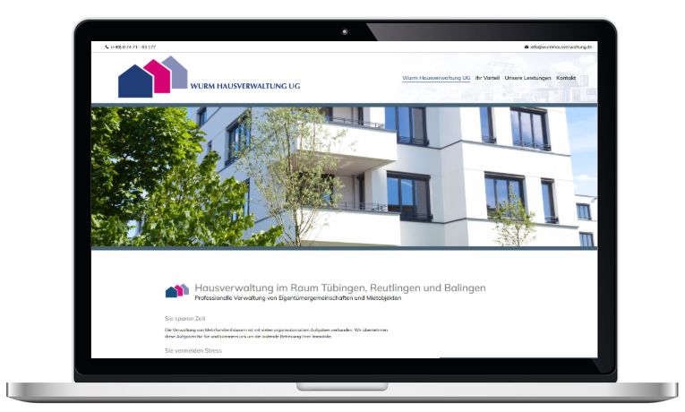 Referenzprojekt Wurm Hausverwaltung UG